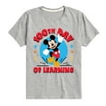 thumbnail image 1 of Disney - 100Th Day Of Learning - Toddler And Youth Short Sleeve Graphic T-Shirt, 1 of 5