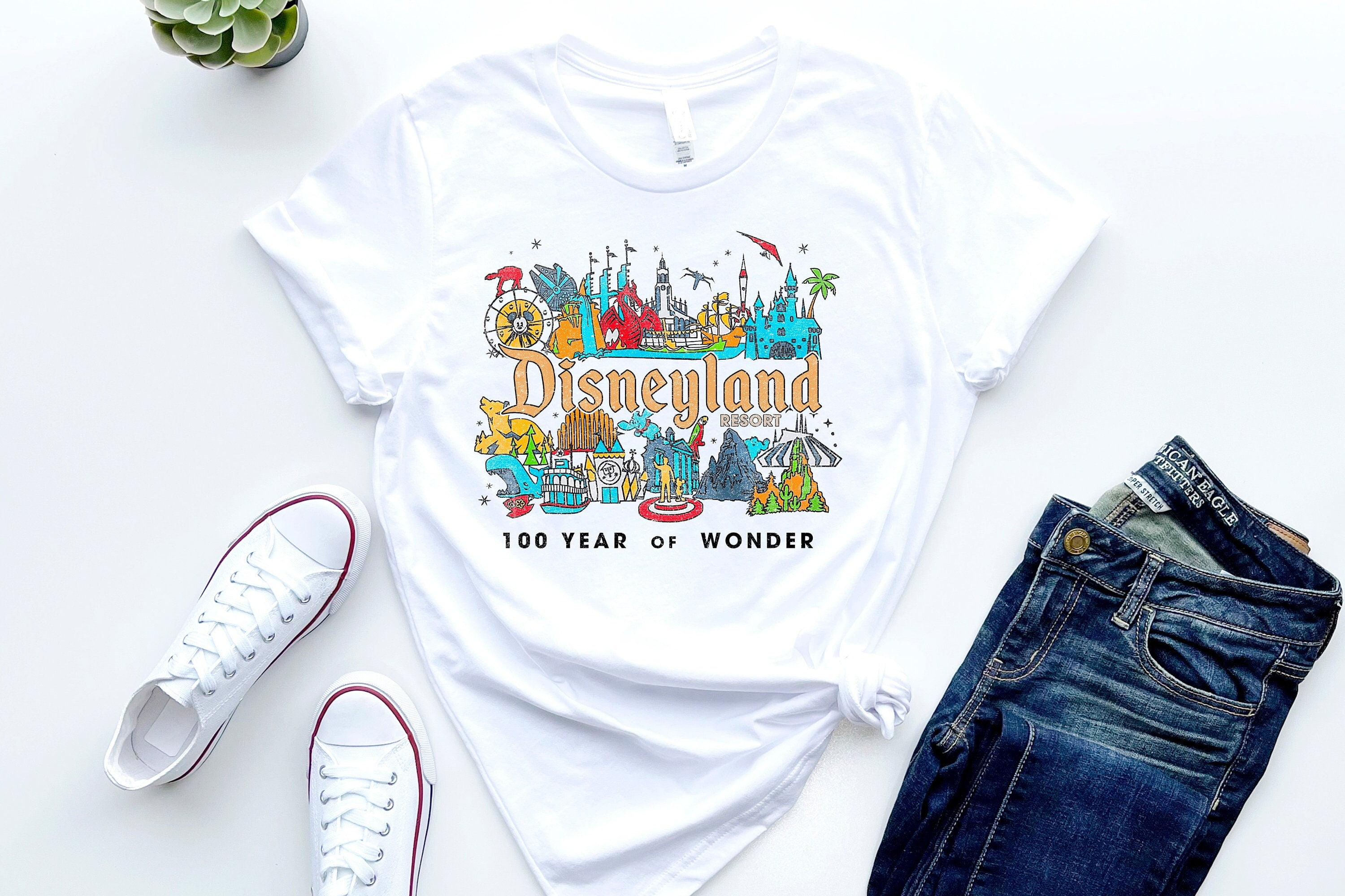 Disney 100th Anniversary, 100 Years Of Wonder Shirt, Magic Kingdom