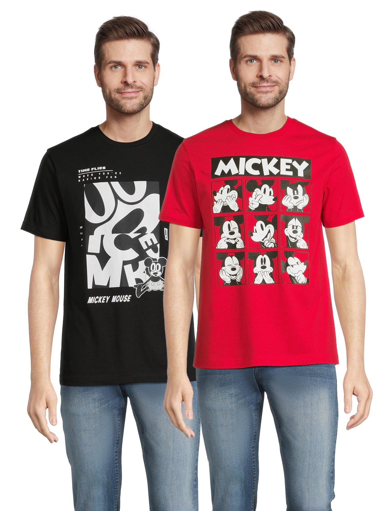 Disney Buff Muscle Mickey Mouse Licensed Graphic T Shirt Grey X Large Walmart