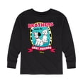 thumbnail image 1 of Disney - 101 Dalmatians Animated - Brothers Make the Best Friends - Toddler And Youth Long Sleeve Graphic T-Shirt, 1 of 4