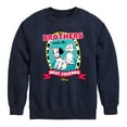 thumbnail image 1 of Disney - 101 Dalmatians Animated - Brothers Make the Best Friends - Youth Crewneck Fleece Sweatshirt, 1 of 4