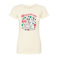 thumbnail image 1 of Disney - 101 Dalmatians Animated - Collage of Dalmatian Family - Juniors Fitted Graphic T-Shirt, 1 of 4
