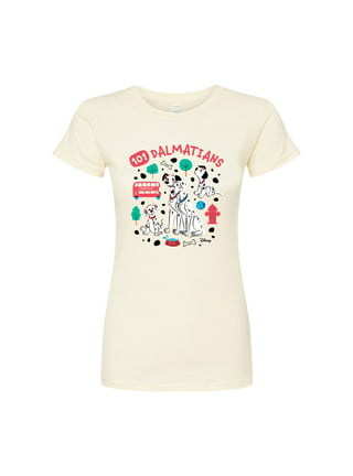 Vintage Disney 101 Dalmatian Shirt White Kids Size 5/6 5T 6T RARE! Single  Stitch