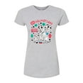 thumbnail image 1 of Disney - 101 Dalmatians Animated - Collage of Dalmatian Family - Juniors Fitted Graphic T-Shirt, 1 of 4