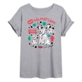 thumbnail image 1 of Disney - 101 Dalmatians Animated - Collage of Dalmatian Family - Women's Oversized T-Shirt, 1 of 4