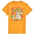 thumbnail image 1 of Disney - 101 Dalmatians Animated - Collage of Dalmatian Family - Men's Short Sleeve Graphic T-Shirt, 1 of 1