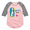 thumbnail image 1 of Disney - 101 Dalmatians Animated - Mommy's Lil Bestie - Toddler And Youth Girls Raglan Graphic T-Shirt, 1 of 4