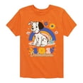 thumbnail image 1 of Disney - 101 Dalmatians Animated - Spring Flowers - Youth Short Sleeve Graphic T-Shirt, 1 of 4
