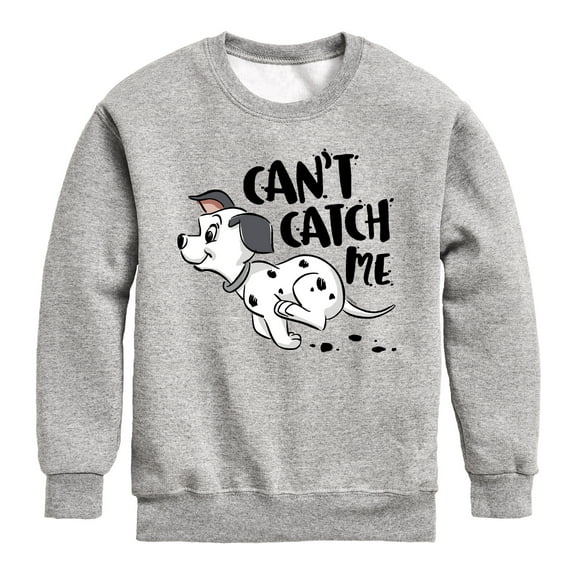 Disney - 101 Dalmatians - Can't Catch Me - Toddler And Youth Crewneck Fleece Sweatshirt