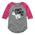 thumbnail image 1 of Disney - 101 Dalmatians - Can't Catch Me - Toddler And Youth Girls Raglan Graphic T-Shirt, 1 of 5