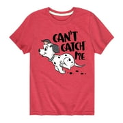 Disney - 101 Dalmatians - Cant Catch Me - Toddler And Youth Short Sleeve Graphic T-Shirt