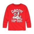thumbnail image 1 of Disney - 101 Dalmatians - Daddy Is Top Dog - Toddler And Youth Long Sleeve Graphic T-Shirt, 1 of 5