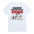 thumbnail image 1 of Disney - 101 Dalmatians - Easily Distracted By Dogs - Toddler And Youth Short Sleeve Graphic T-Shirt, 1 of 5