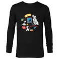 thumbnail image 1 of Disney 101 Dalmatians Family is Everything Fun - Long Sleeve T-Shirt for Men - Customized-Black, 1 of 5
