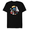 thumbnail image 1 of Disney 101 Dalmatians Family is Everything Fun - Short Sleeve Blended T-Shirt for Adults - Customized-Black, 1 of 5