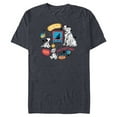 thumbnail image 1 of Disney 101 Dalmatians Family is Everything Fun - Short Sleeve Blended T-Shirt for Adults - Customized-Navy Heather, 1 of 5