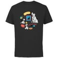 thumbnail image 1 of Disney 101 Dalmatians Family is Everything Fun - Short Sleeve Cotton T-Shirt for Adults - Customized-Black, 1 of 5