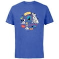 thumbnail image 1 of Disney 101 Dalmatians Family is Everything Fun - Short Sleeve Cotton T-Shirt for Adults - Customized-Royal Heather, 1 of 5