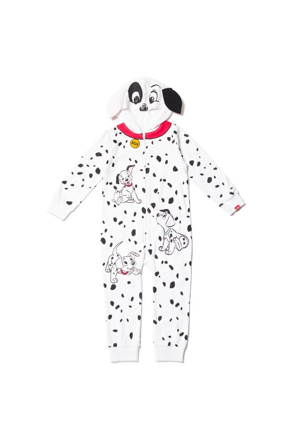 101 Dalmatians Little Boys Zip Up Cosplay Coverall Newborn to Little Kid