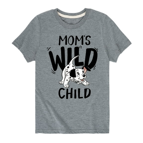 Disney - 101 Dalmatians - Moms Wild Child - Toddler And Youth Short Sleeve Graphic T-Shirt