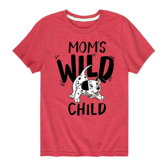 Disney - 101 Dalmatians - Moms Wild Child - Toddler And Youth Short Sleeve Graphic T-Shirt