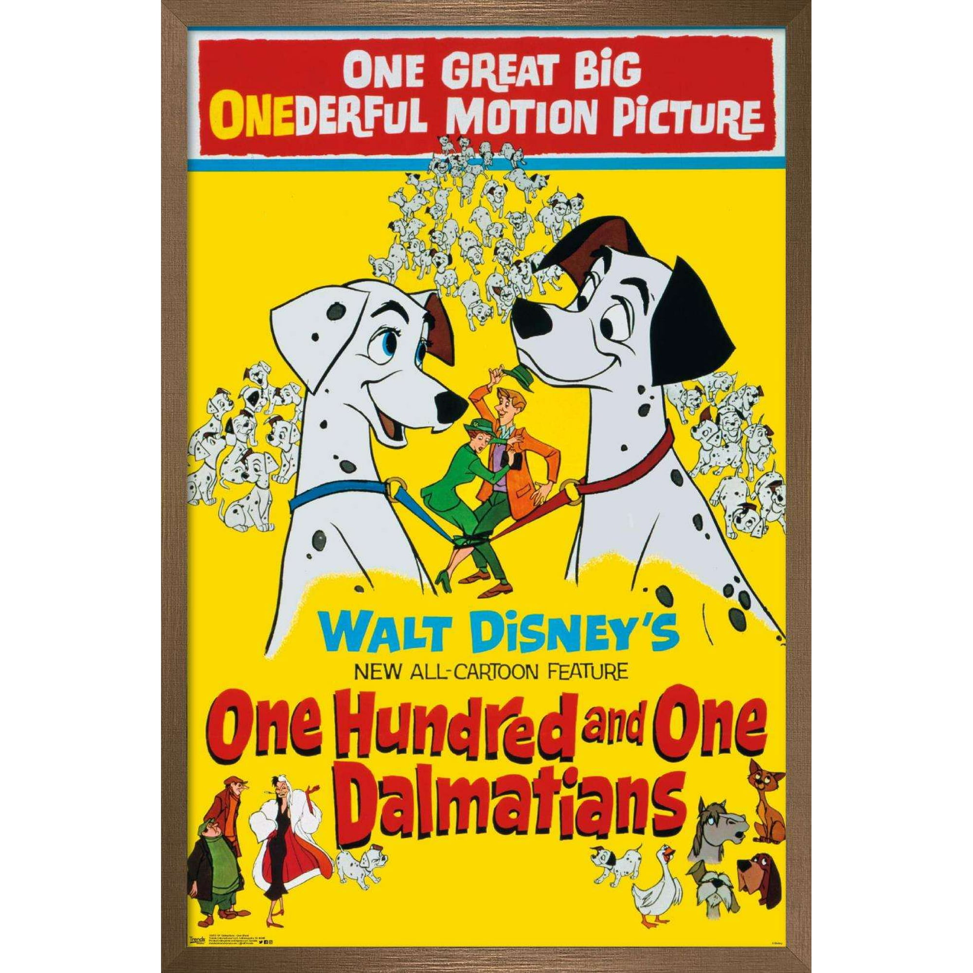 one hundred and one dalmatians poster