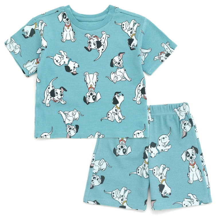 パンツ S dalmation knit shorts theredthread Disney Waffle Knit Dalmatian Patch Lucky T-Shirt and Shorts Outfit