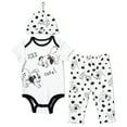 thumbnail image 1 of Disney 101 Dalmatians Patch Newborn Baby Boys Bodysuit Pants and Hat 3 Piece Outfit Set Newborn to Infant, 1 of 5