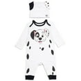 thumbnail image 1 of Disney 101 Dalmatians Patch Newborn Baby Boys Snap Cosplay Coverall and Hat Newborn to Infant, 1 of 5