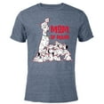 thumbnail image 1 of Disney 101 Dalmatians Perdita Mom of Many - Short Sleeve Blended T-Shirt for Adults - Customized-Navy Heather, 1 of 5