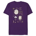 thumbnail image 1 of Disney 101 Dalmatians Perdita & Pongo Family is Everything - Short Sleeve Blended T-Shirt for Adults - Customized-Purple, 1 of 5