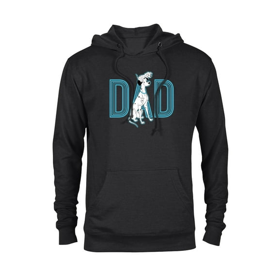 Disney 101 Dalmatians Pongo and Penny Dad - Pullover Hoodie for Adults - Customized-Black