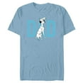 thumbnail image 1 of Disney 101 Dalmatians Pongo and Penny Dad - Short Sleeve Blended T-Shirt for Adults - Customized-Ocean Blue, 1 of 5