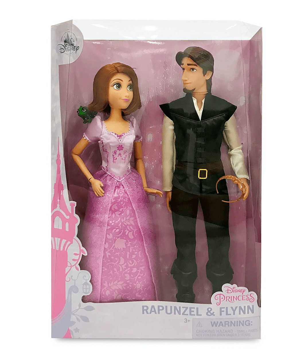 Disney 10th Tangled Rapunzel and Flynn Classic Doll Set New with