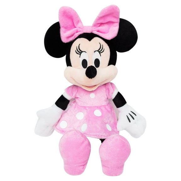 Disney Pink Minnie Mouse Plush Toy Stuffed Doll 11"