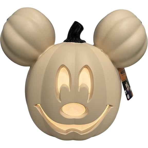 Disney 14" LED Lighted Mickey Mouse Pumpkin Halloween