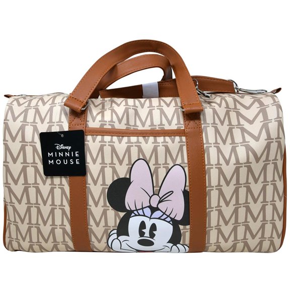 Disney 18" Minnie Mouse PU Deluxe Duffle Bag for Travel