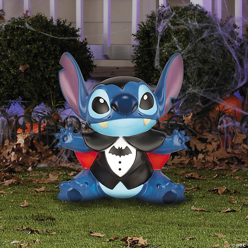 Lighted Blow Mold Outdoor Décor Vampire Stitch 19