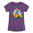 thumbnail image 1 of Disney - 1St Grade Squad - Girls Toddler And Toddler And Youth Fitted Short Sleeve Graphic T-Shirt, 1 of 5