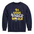 thumbnail image 1 of Disney - 1st Grade Out Of This World Boys' Graphic Long Sleeve Fleece Sweatshirt, 1 of 5