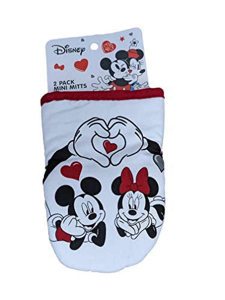 Disney 2 Pack Oversized Mini Oven Mitts Valentine's Day Together