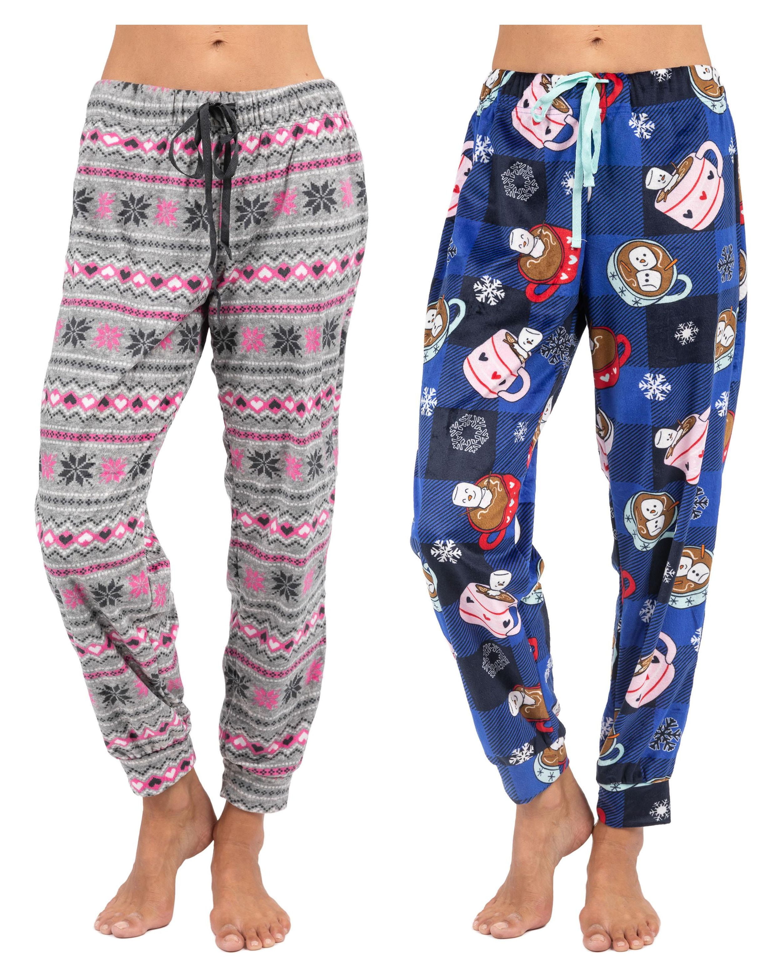 Disney 2 Pack Womens Pajama Sleepwear Pants Female Cocoa Flake Size 2X Prestigez