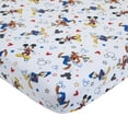 Disney 2Piece Mickey Mouse Toddler Sheet and Pillowcase, Toddler Bed