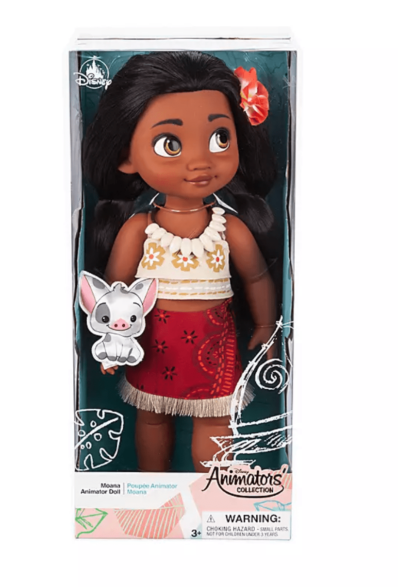 Disney 2019 Animators' Collection Moana with Pua Doll New with Box