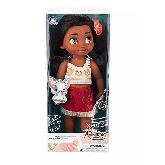 Disney 2019 Animators' Collection Moana with Pua Doll New with Box