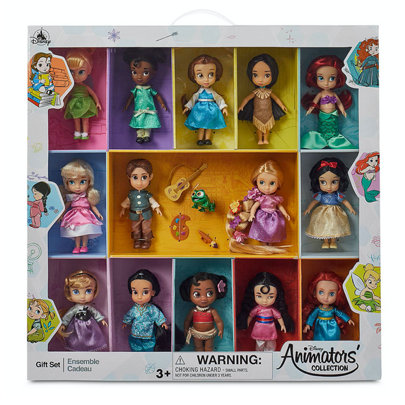 Disney 2020 Animators' Collection Mini Doll Gift Set New with Box