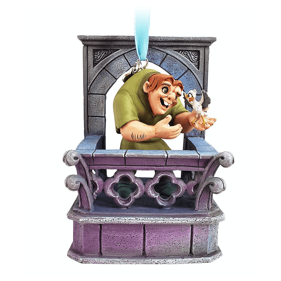 Disney 2020 Quasimodo Singing Sketchbook Christmas Ornament New with Tag