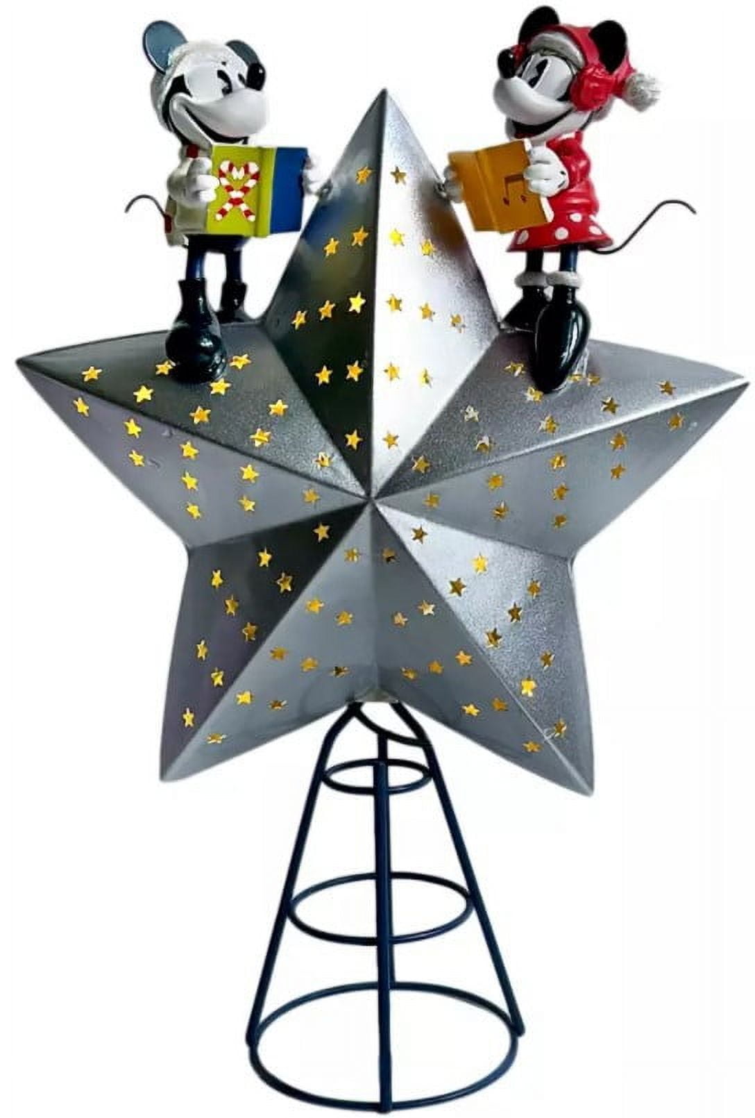 【レア】DISNEY MINNIE CHRISTMAS TREE TOPPER Amazon.com: Disney 8.5-Inch Minnie Mouse Tree Topper : Home