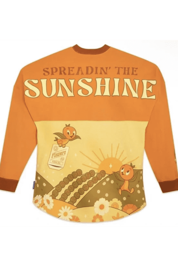 2023 Epcot Flower And Garden Orange Bird Spirit Jersey Size Medium