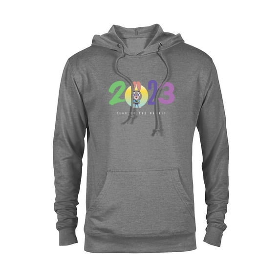 Disney 2023 Year of the Rabbit Zootopia Judy Hopps - Pullover Hoodie for Adults - Customized-Athletic Heather